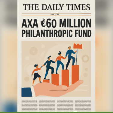 AXA lance un Fonds philanthropique de 60 millions d’euros pour promouvoir le progrès humain et la cohésion sociale